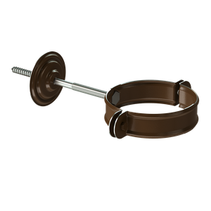 Хомут для водосточной трубы Docke Stal Premium, каштан